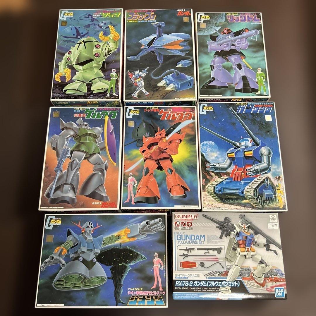[未組立]ガンプラ 旧キット 全MS・MA26箱セット