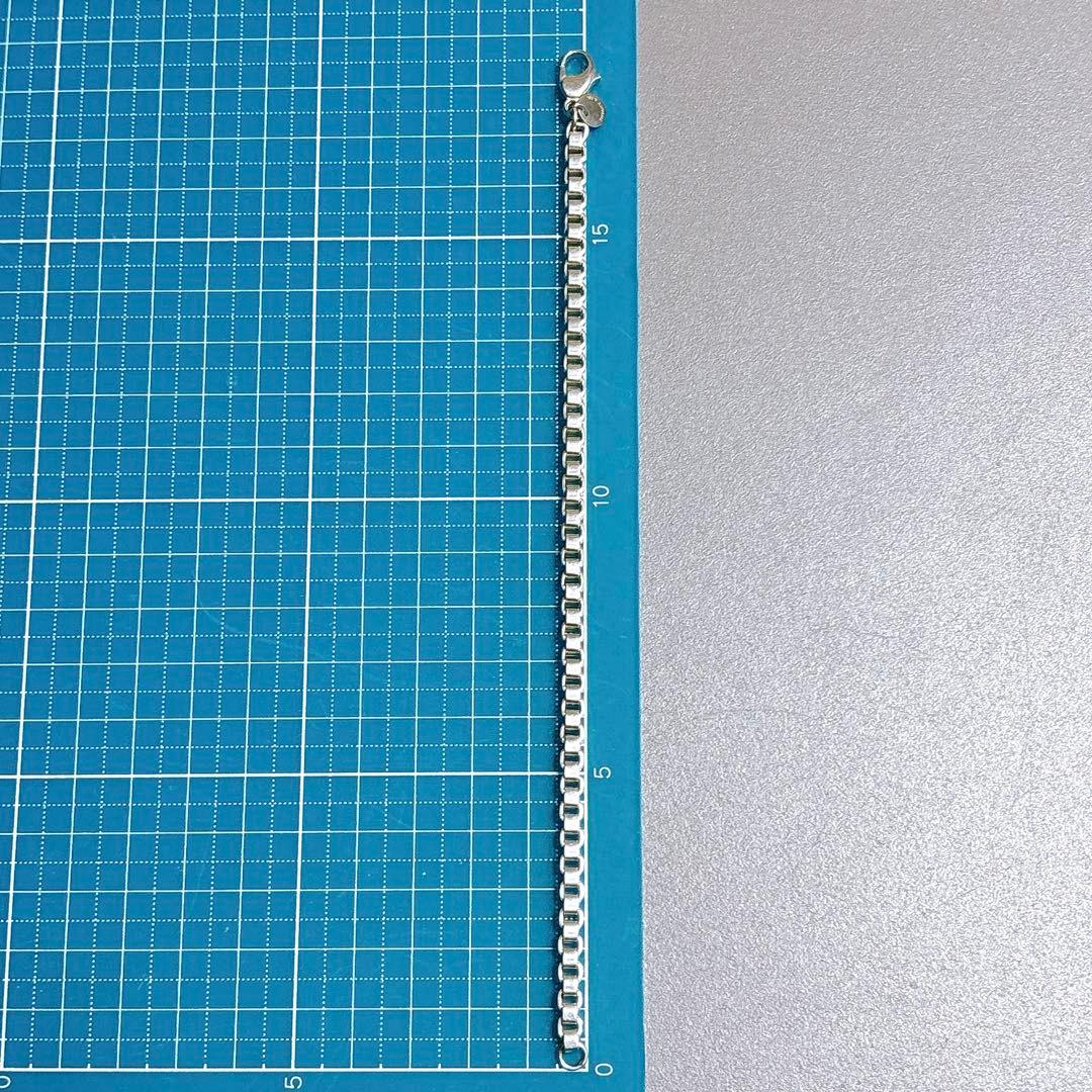 【美品】18.5cm ティファニー ベネチアン ブレスレット シルバー925