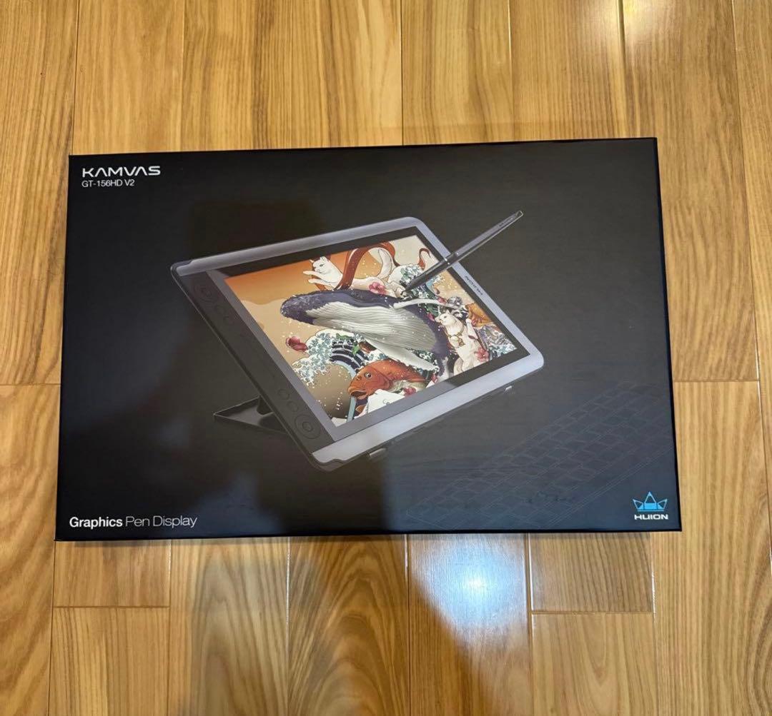 未使用品 HUION KAMVAS GT-156HD V2 液晶ペンタブレット - メルカリ