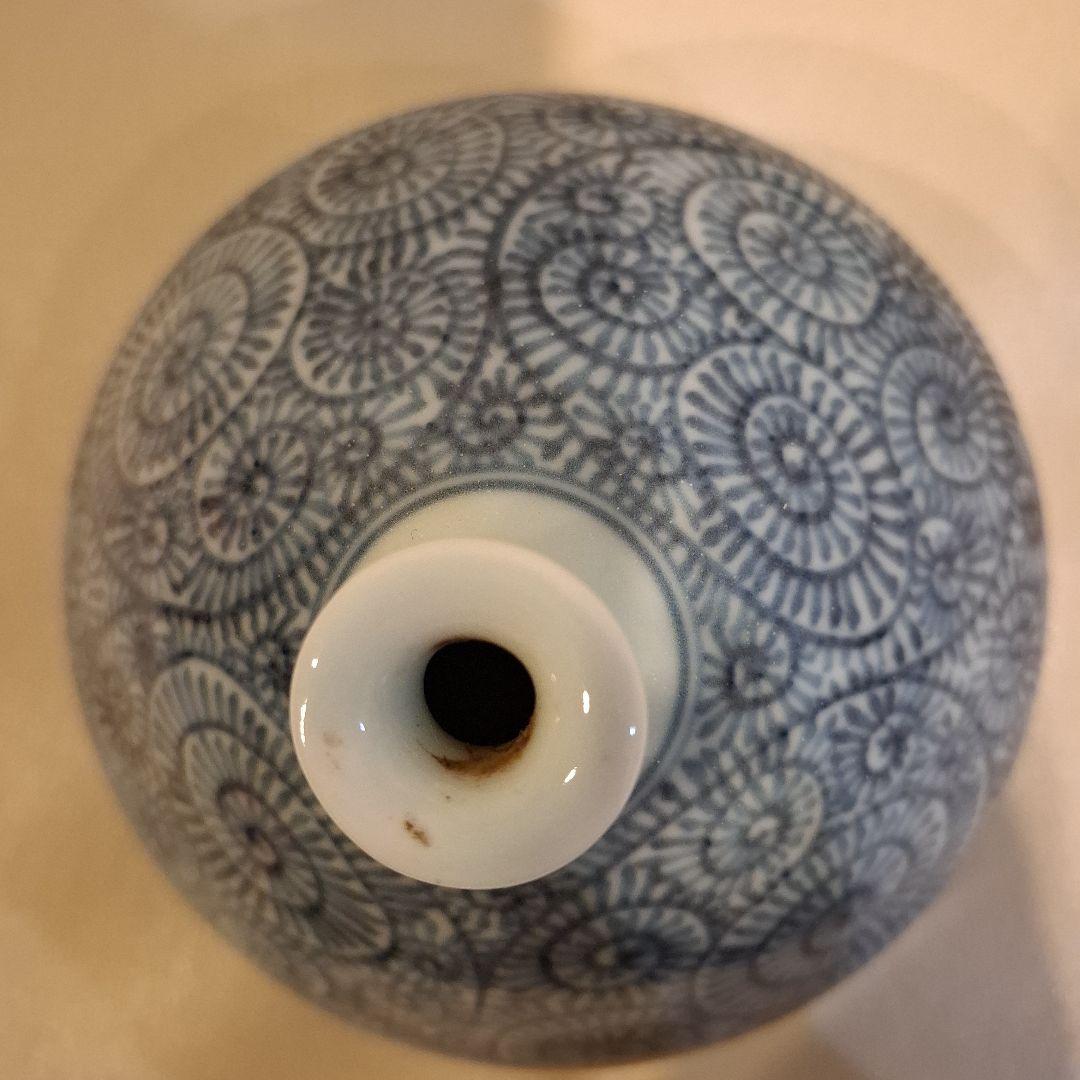 伊万里焼蛸唐草油壺