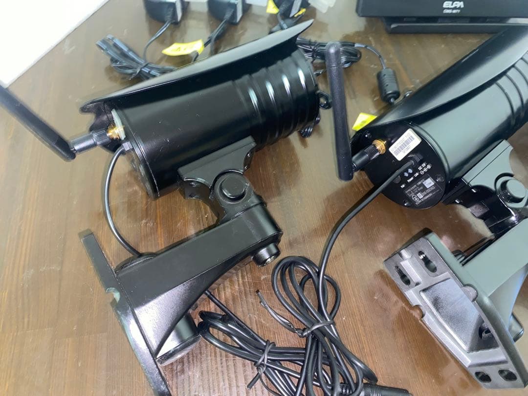 ELPA ワイヤレス 防犯カメラ モニター セット 増設 CMS-C71等