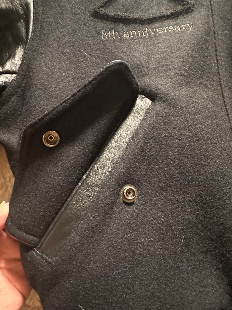 米米CLUB 8周年記念ジャンパー革☆石井竜也ブルゾンスタジャン