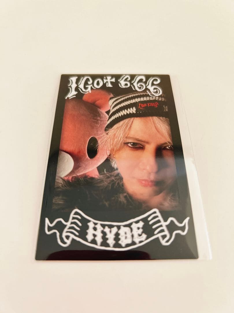 hygacha ハイガチャ HYDE ラルク チェキ カード トレカ ラルク