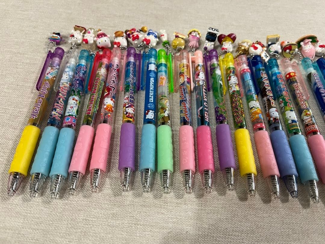 ご当地キティ ボールペン シャーペン 平成レトロ 81本