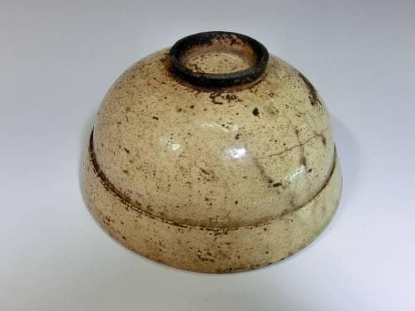 鉢■古い時代物の白釉鉢 菓子器 古茶碗 黄瀬戸 古美術 骨董品 古玩 唐物■
