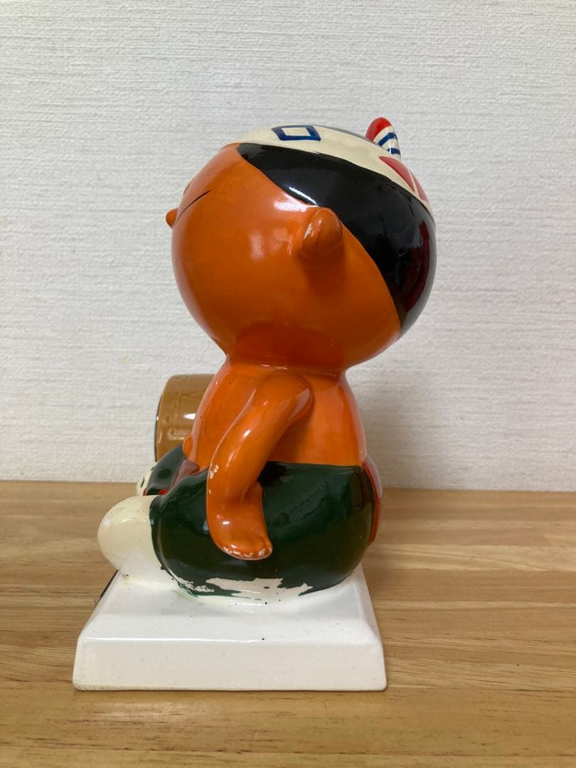 シスコーン坊やインディアン陶器置き時計