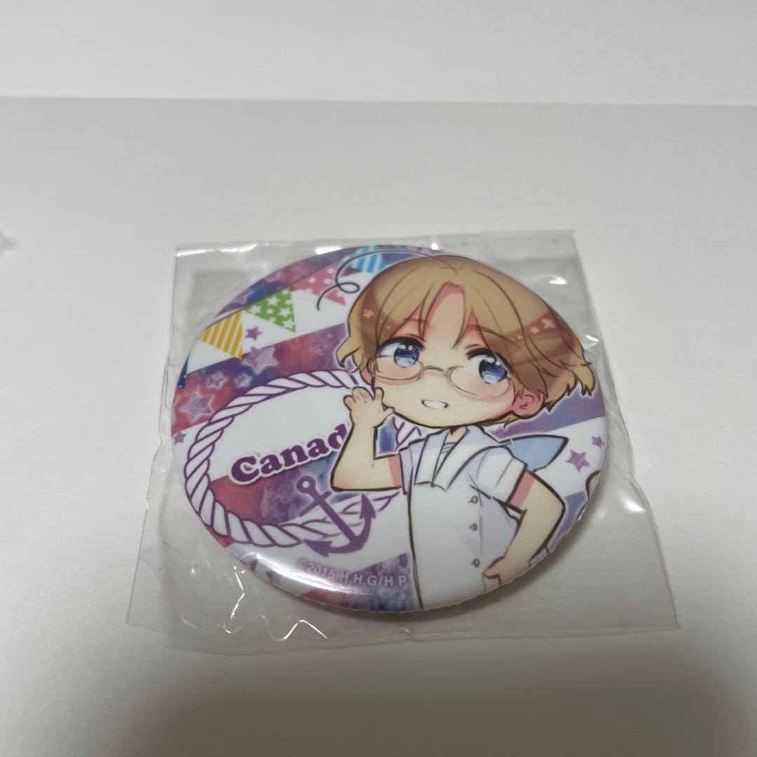 ヘタリア カナダ 缶バッジ - メルカリ
