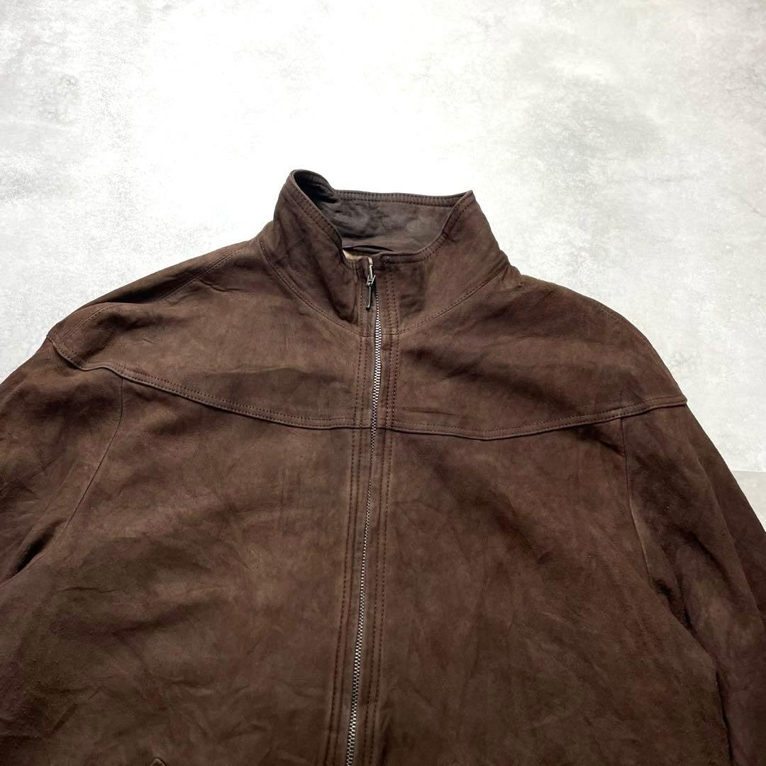 希少XL✨ポールスミス 羊革ラムスキン スウェードレザー シングル