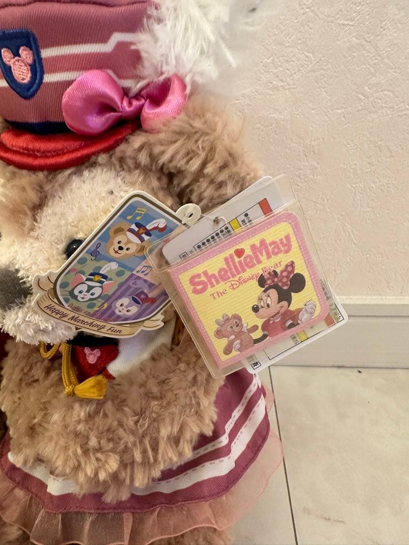 タグ付き】東京ディズニーシー ダッフィー シェリーメイ ぬいぐるみ