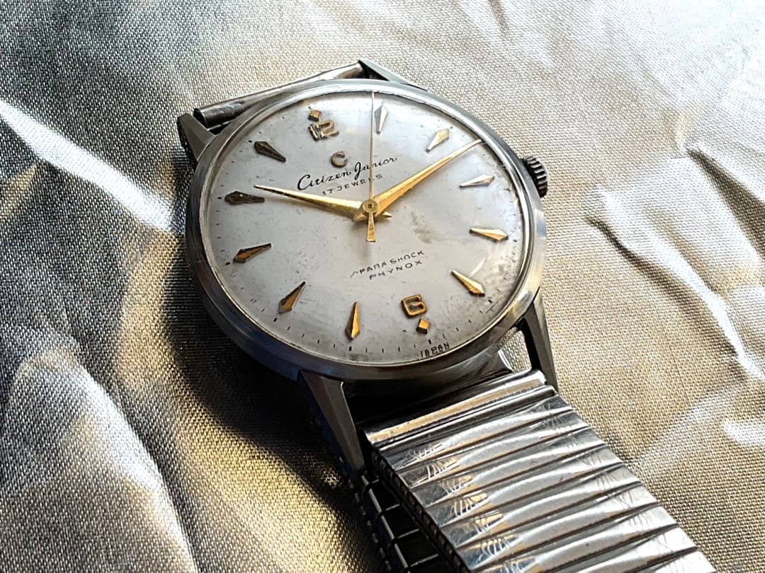 ★国産ヴィンテージ★稀少Cマーク付❣️Citizen Junier★最終型★稼働❣️
