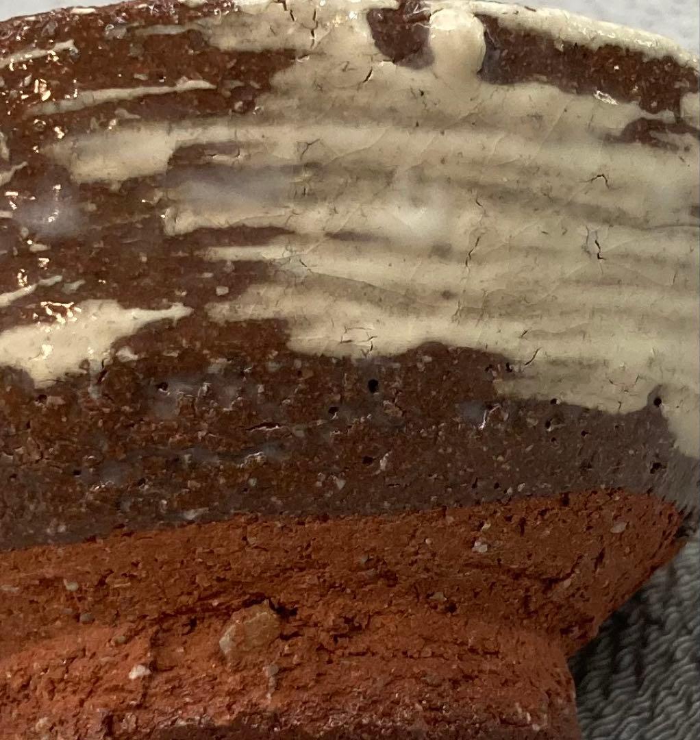 B305b 「酒盃」 四代 真清水蔵六造　共布共箱　京都　酒器　茶道具