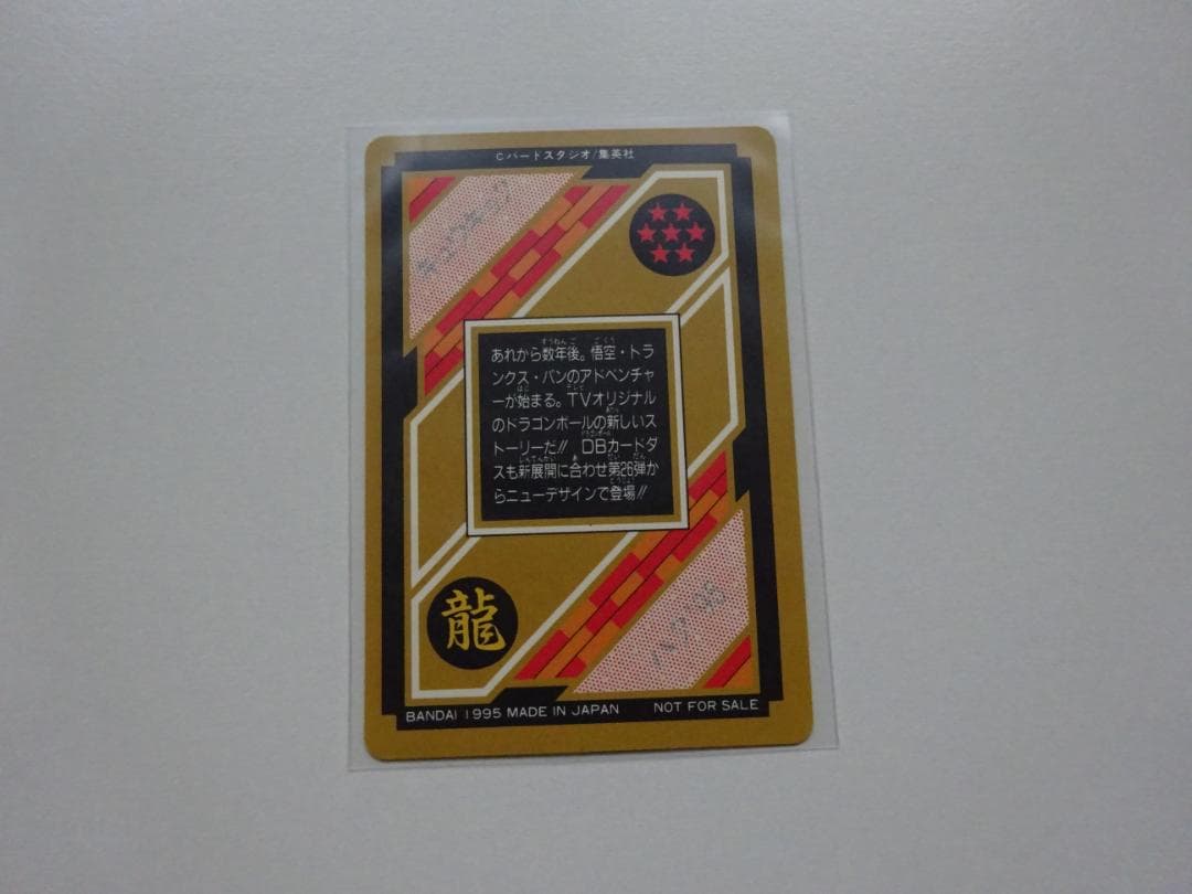 【究極博95】ドラゴンボール 非売品 入場券 カードダス