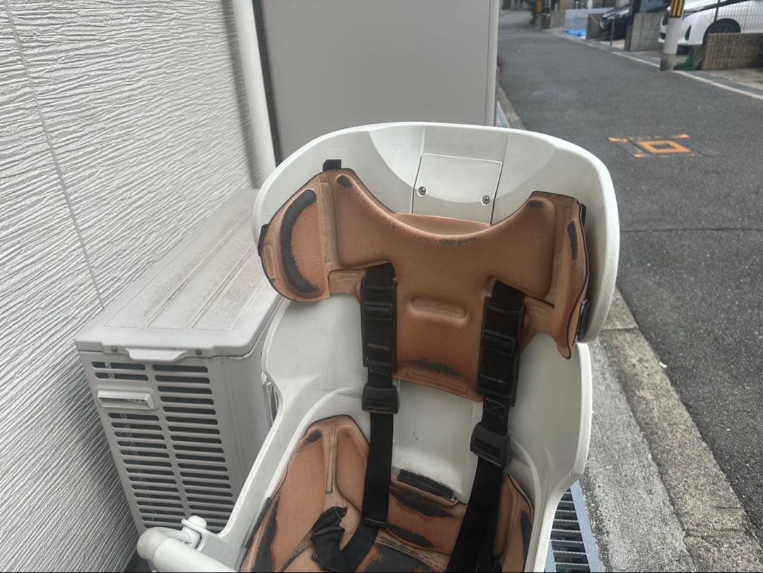 bikke電動アシスト自転車 チャイルドシート付き ホワイト