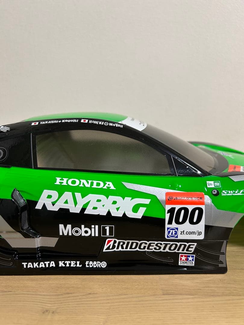 タミヤ　RAYBRIG NSX CONCEPT-GT RCカー 1/10用ボディ