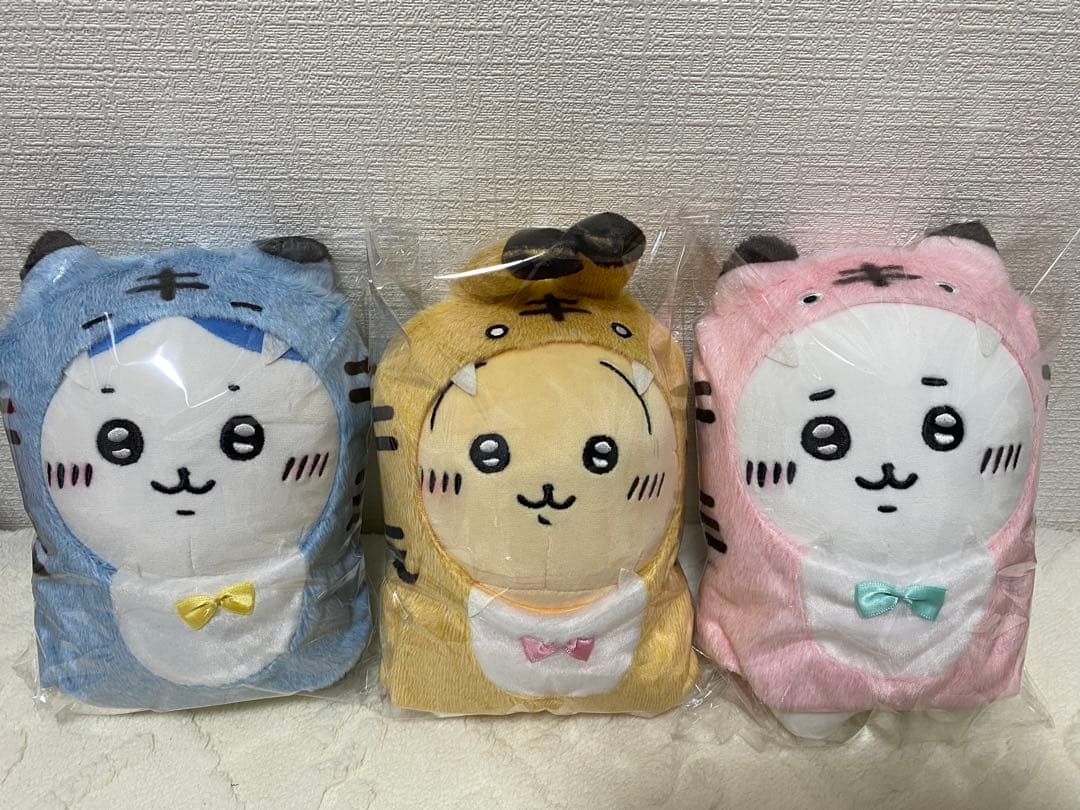 ちいかわ ハッピーバッグ 2022 (寅年) 干支ぬいぐるみ 3点セット