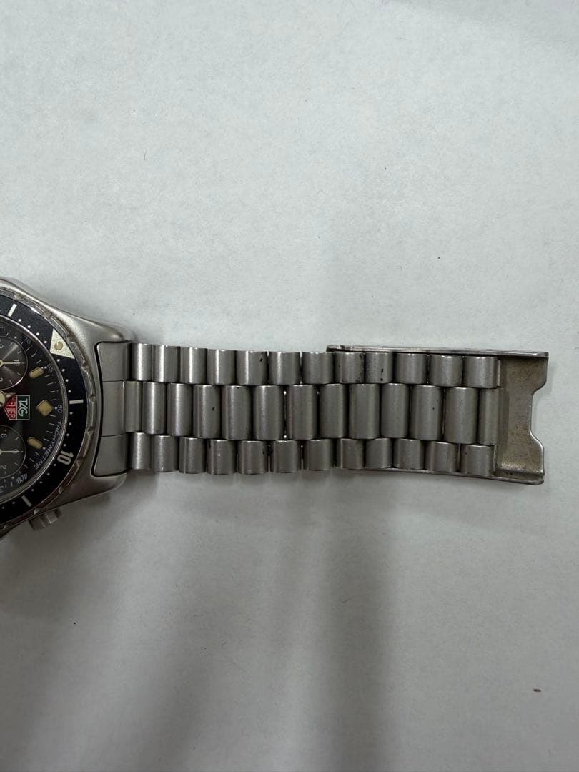 レアモデル超美品タグホイヤークォーツクロノグラフCE1112