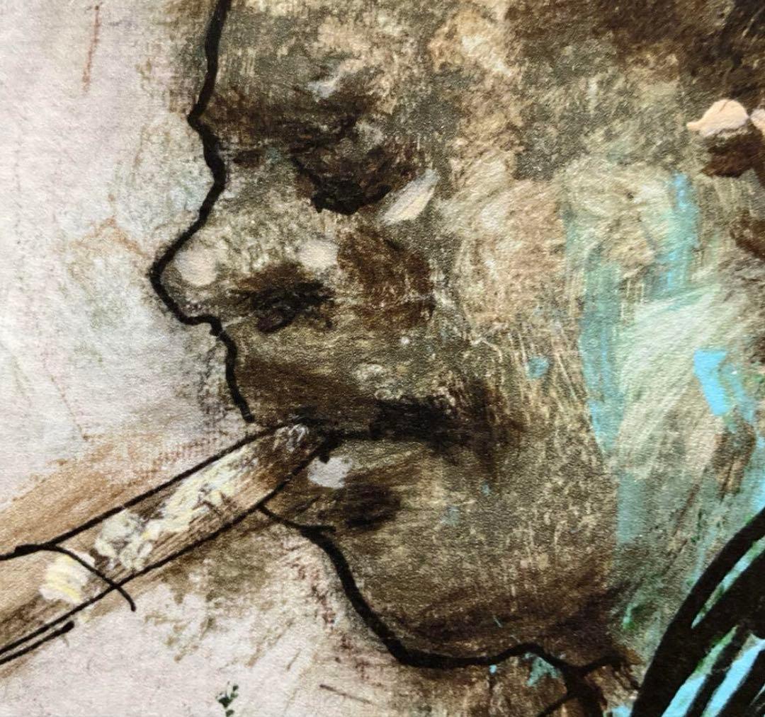 絵画・額縁・版画・津田耕・「Duets」・ピエゾグラフ・美術品