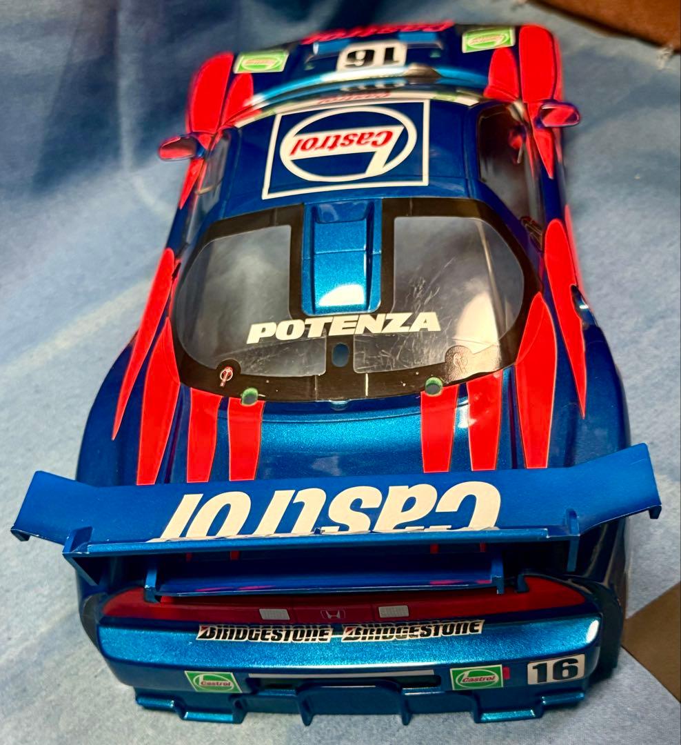 値下げ中【組立済】タミヤCastrol NSX＆フタバ MEGATECH FM付