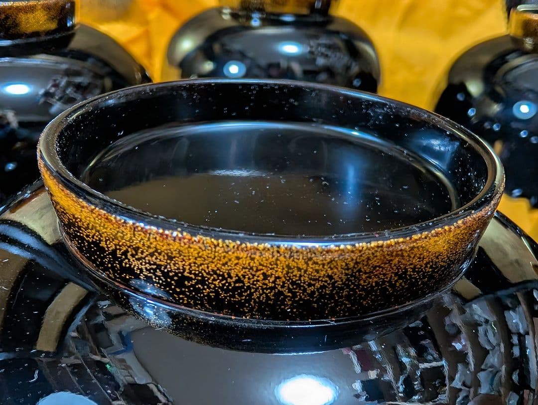 蒔絵お椀5客 東海道五十三次