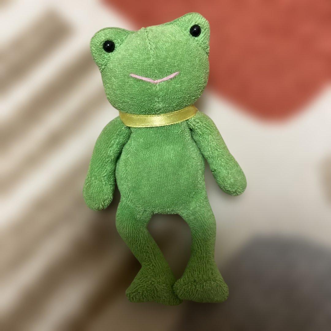 くたくたフレンズ2 かえる　カバヤ　食玩　平成　マスコット　ぬいぐるみ くたくたフレンズ2 かえる カバヤ 食玩 平成 マスコット ぬいぐるみ