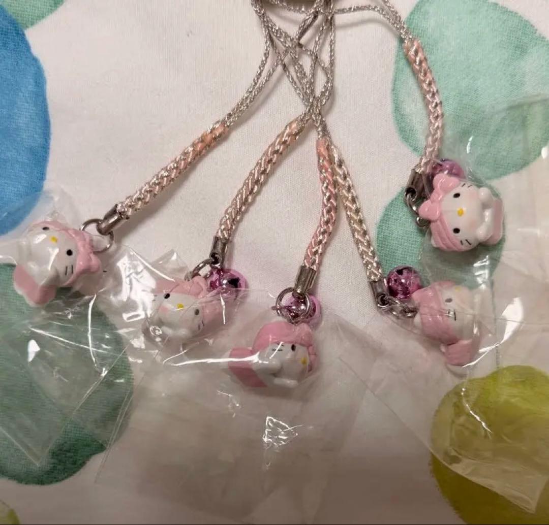 【新品未開封】ハローキティ バスタイム お風呂 根付 ストラップ 10点セット