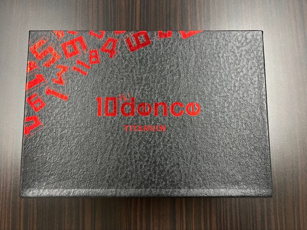 Tendence テンデンス 10周年記念 世界1000本 限定チタンニウム
