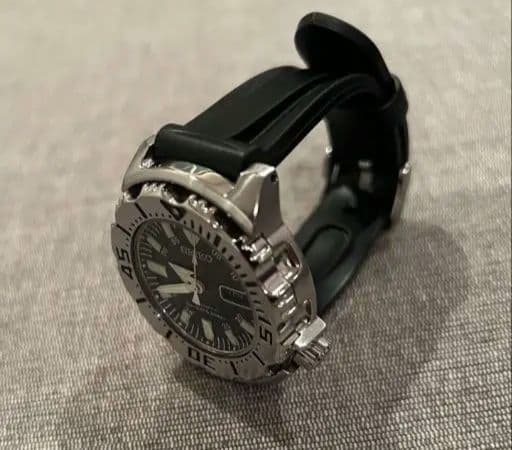 セイコー SEIKO ブラックモンスター 7S26-0350 ダイバーズ美品