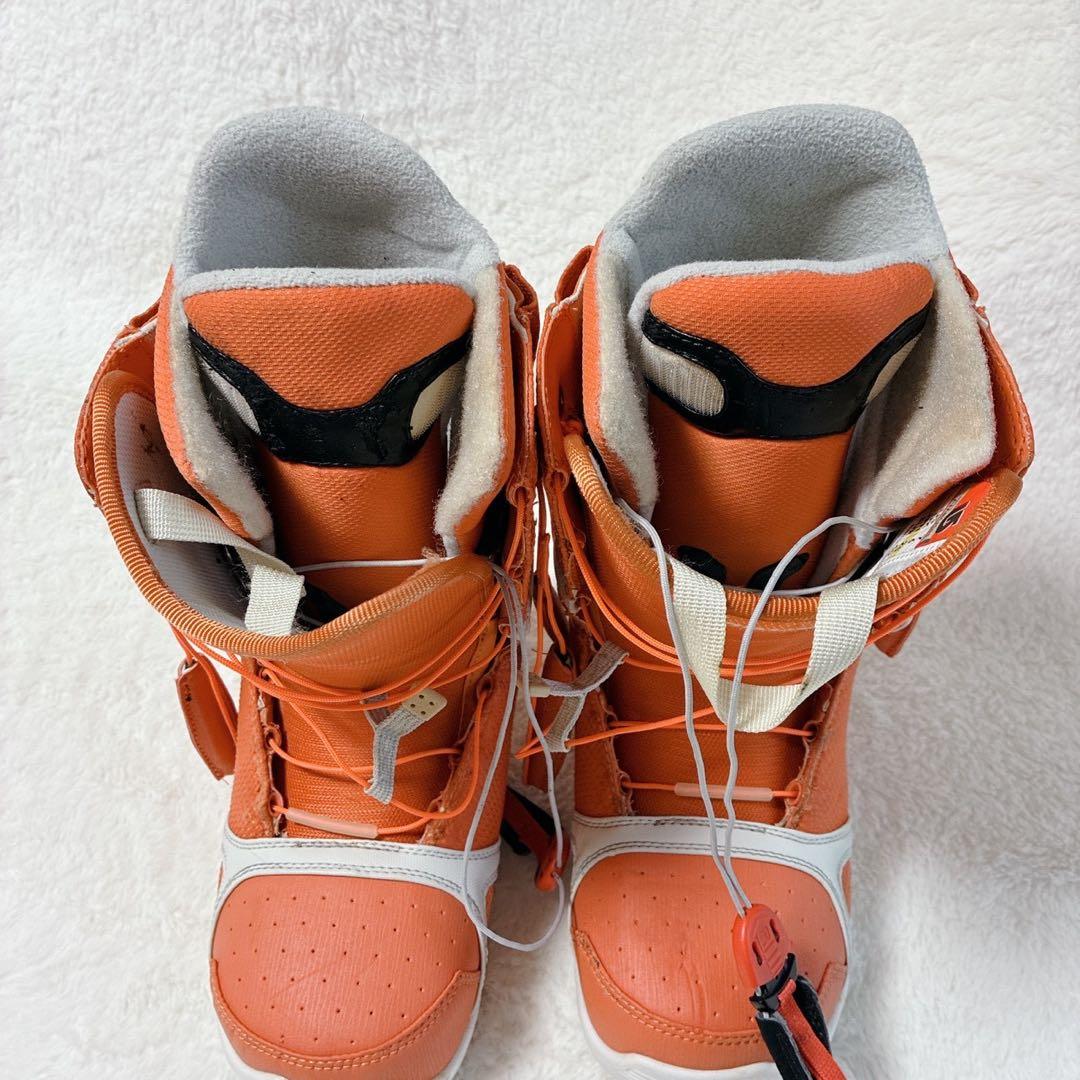 BURTON AMBUSH スノーボードブーツ メンズ 25cm オレンジ