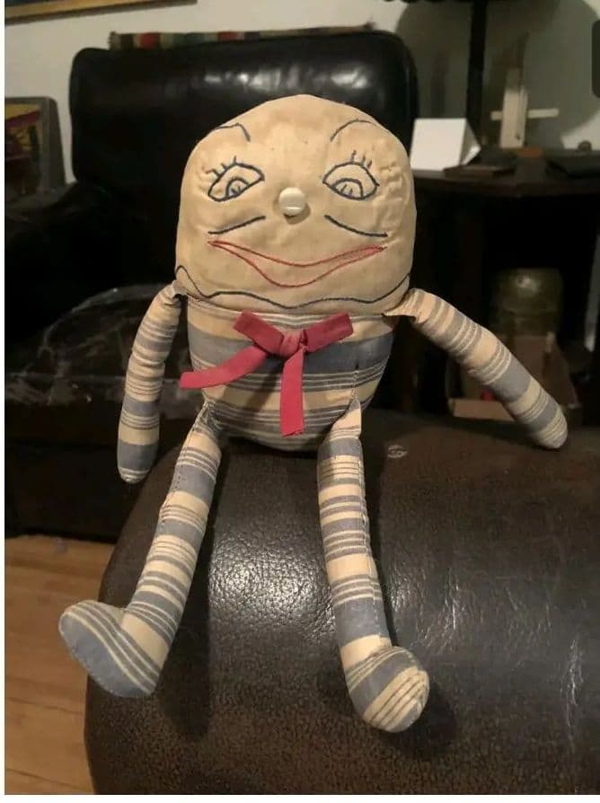 ディズニー【不思議の国のアリス】 ヴィンテージぬいぐるみ ハンプティ