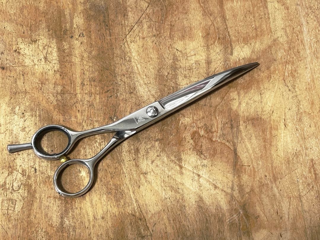 最終値下げ◇中古◇文誠社 左利き トリミング7インチカーブシザー