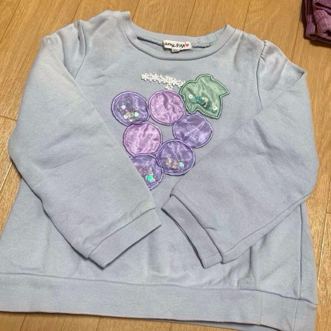 子ども服まとめ売り 100〜110 女の子 トレーナー アウター等　エニィファム