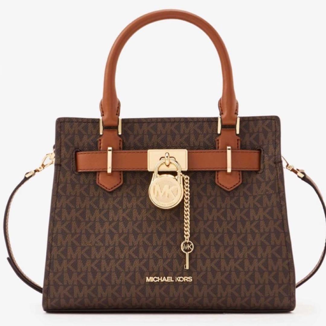マイケルコース　ハミルトン　サッチェル　スモール　MKシグネチャー