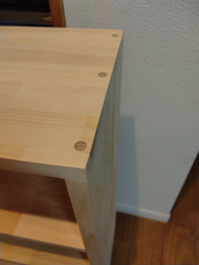 木製 ハンドメイド オーダー 目の字 棚 シェルフ ラック 本棚 マンガ 収納