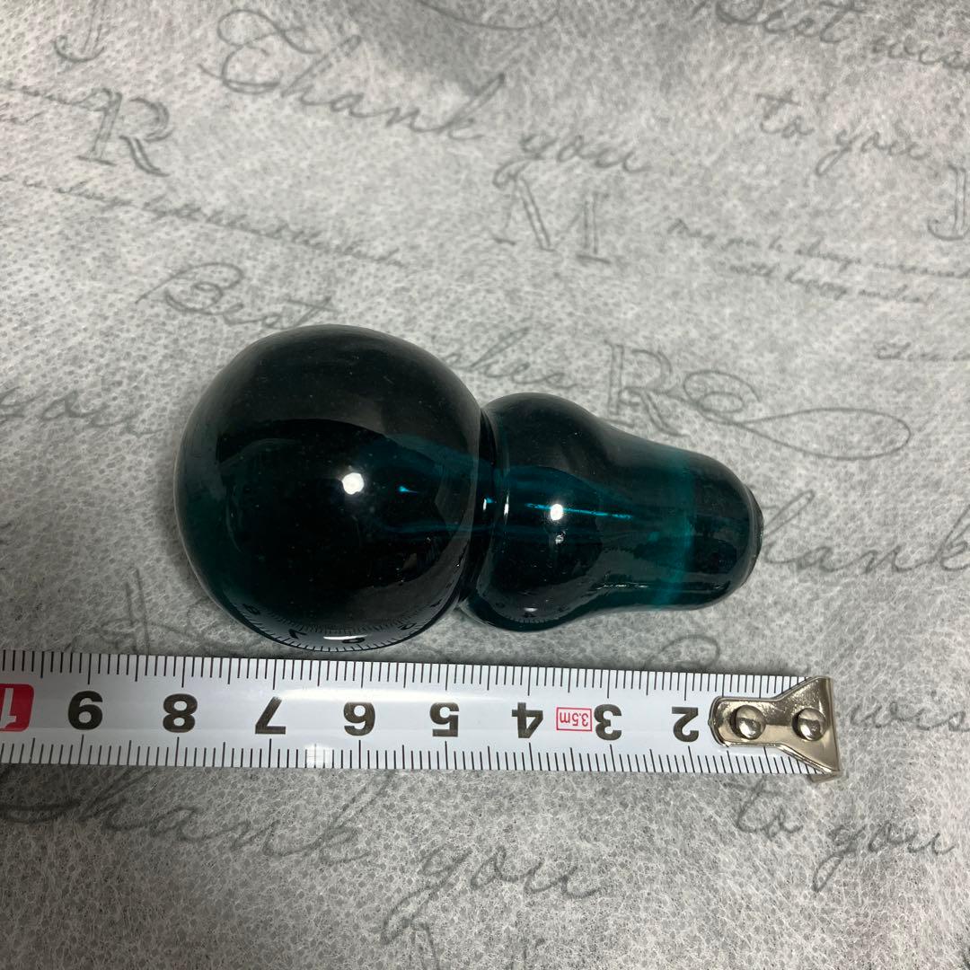 津軽びぃどろ 吹きガラス カラフェ デキャンタ 水差し 首巻き 民藝