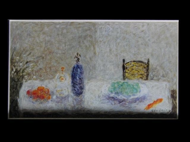 中村啓次郎作 「雪の里」 1979年作