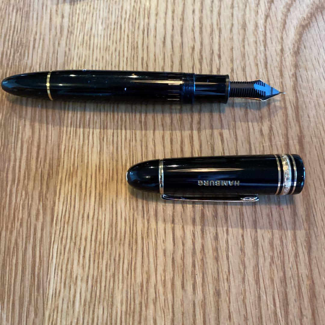 未使用 世界2000本限定 シェイプ・オブ・ハート ブルーバード 万年筆
