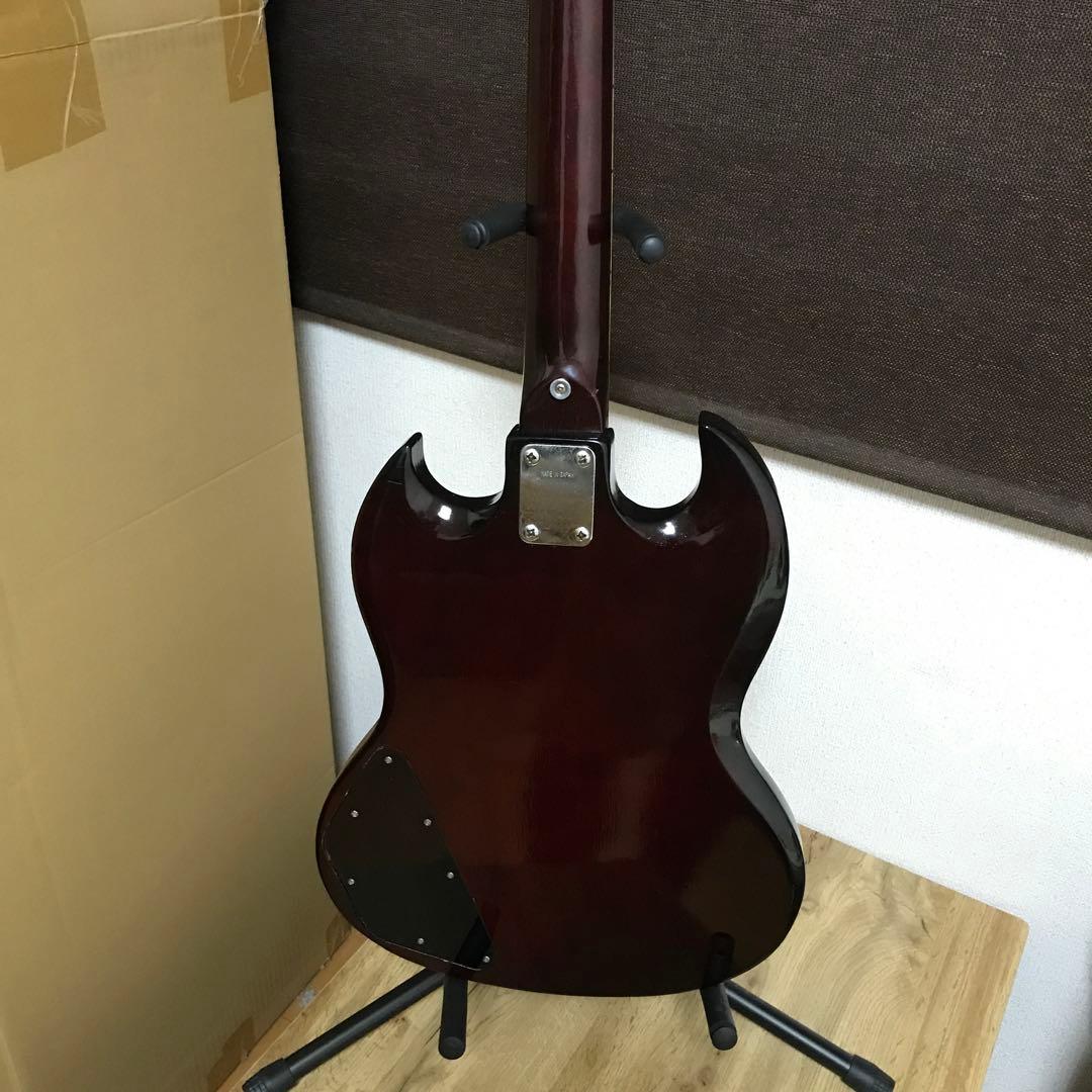 ジャパンビンテージ 2ハム搭載 SGタイプ Morris エレキギター 中古品