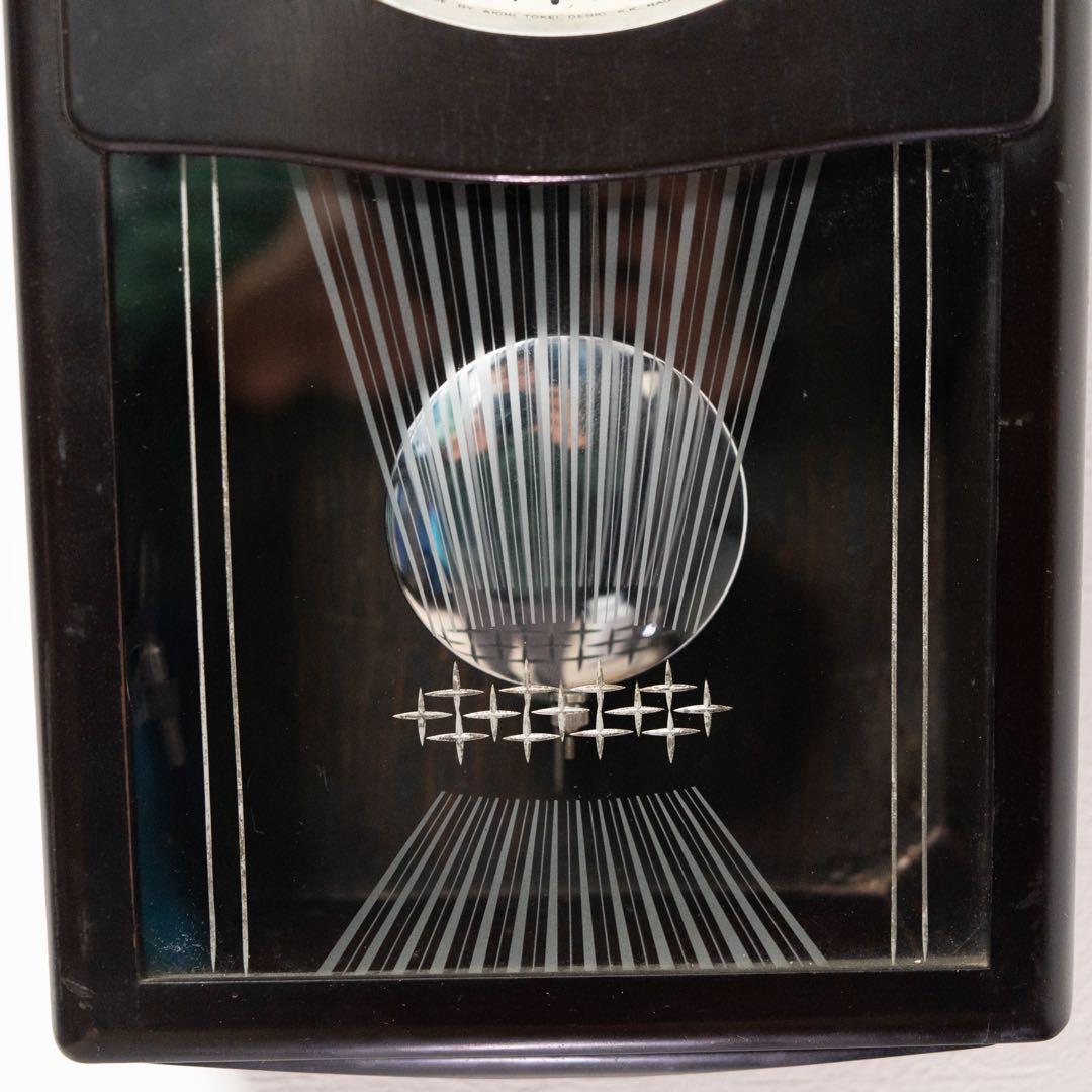 愛知時計　振り子時計　昭和レトロ　オーバーホール済　動作品