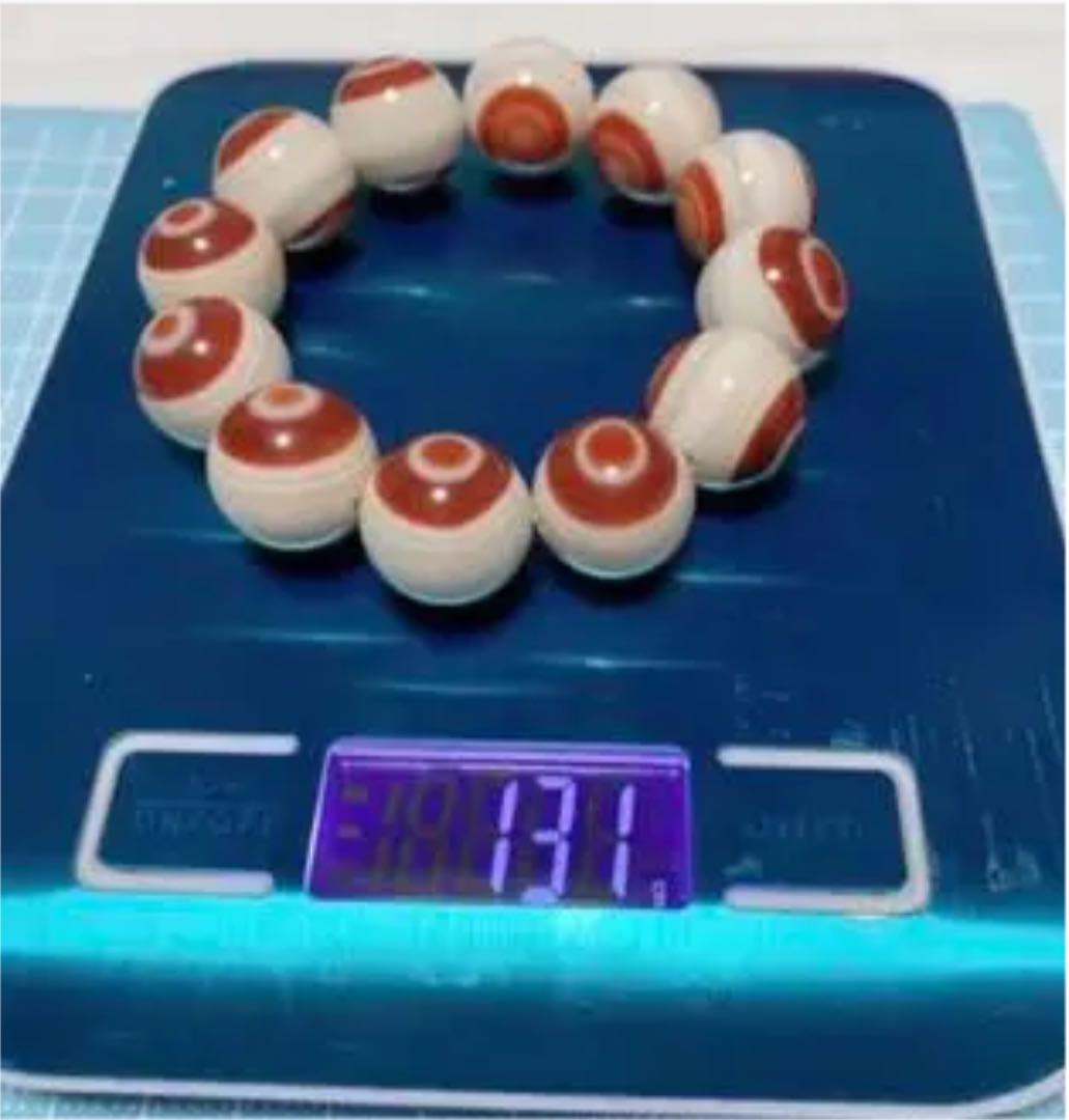 稀少天眼の玛瑙腕輪，二つの面色が違います