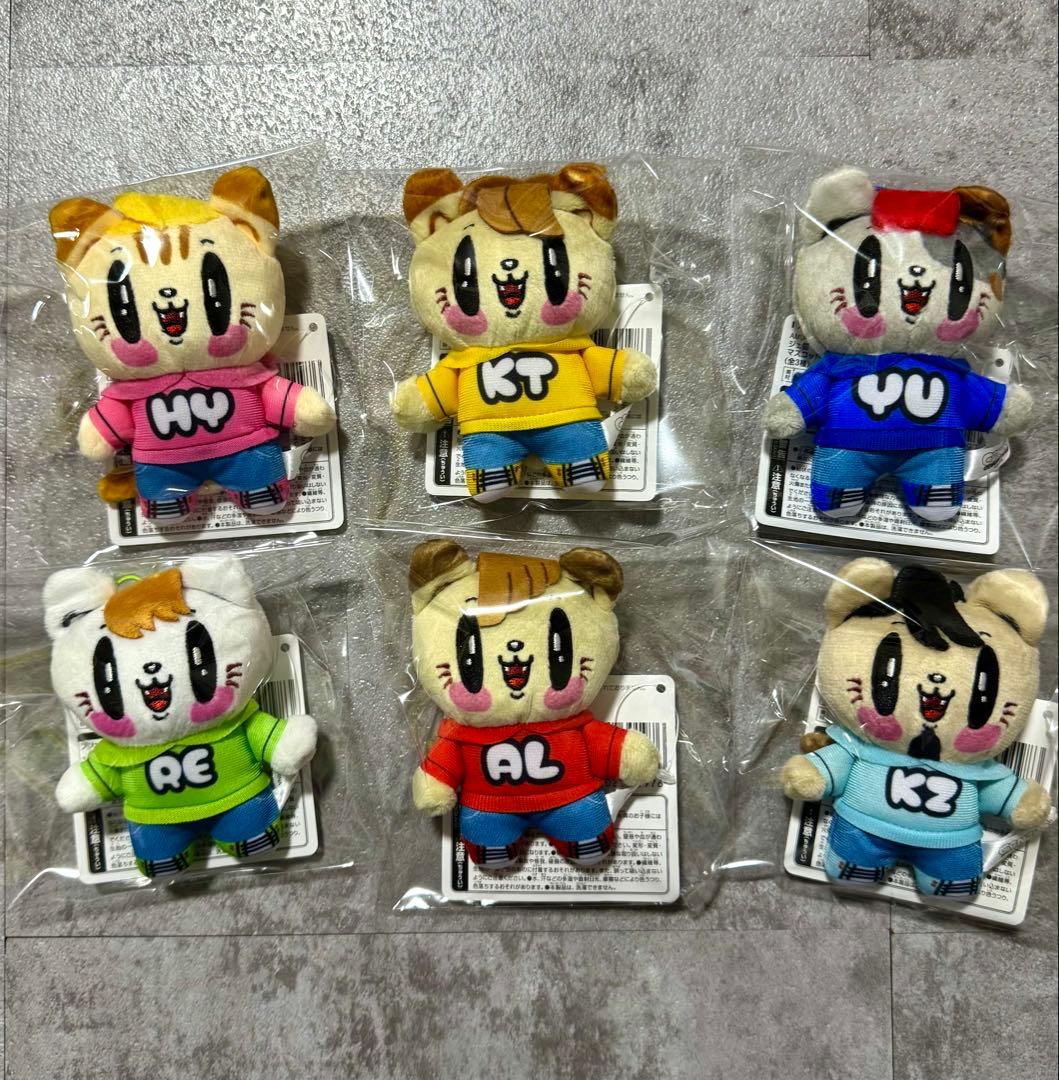 ジェ猫 マスコット 全6種コンプリート コンプリート品【新品・タグ付き