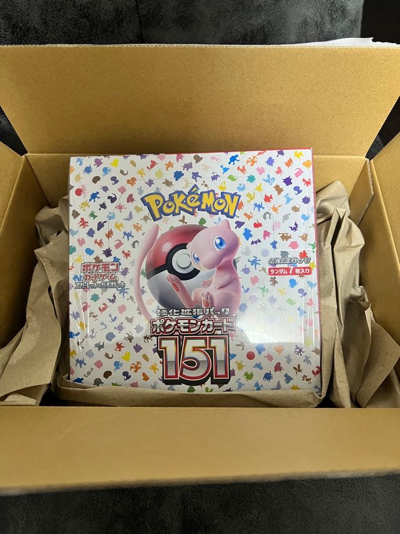 ポケモンカード151 ボックス シュリンク付き ポケセン産 C995