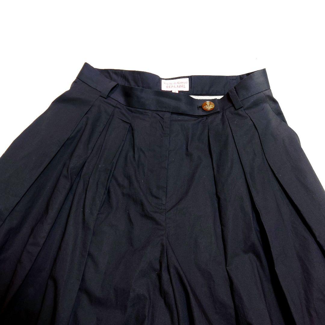 ヴィヴィアンウエストウッド レッドレーベル キュロット ブラック サイズ3