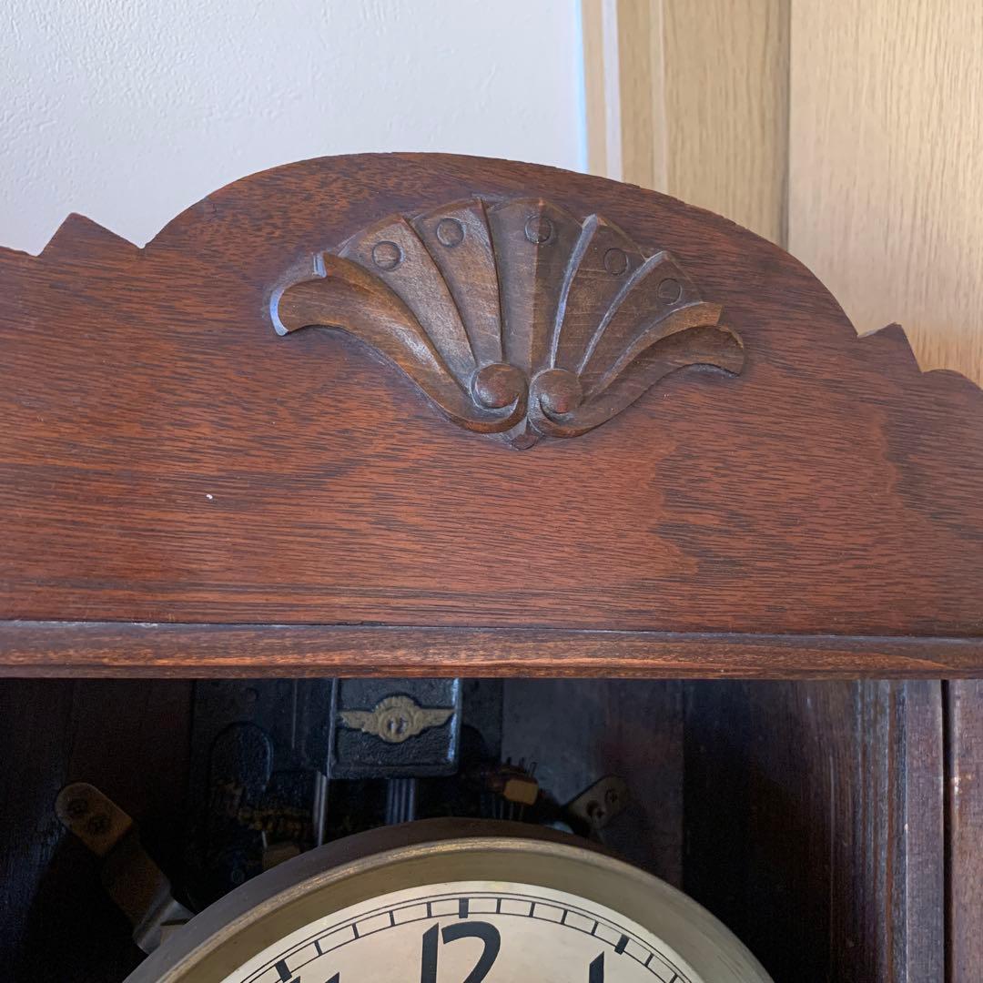 柱時計　振り子時計　昭和レトロ