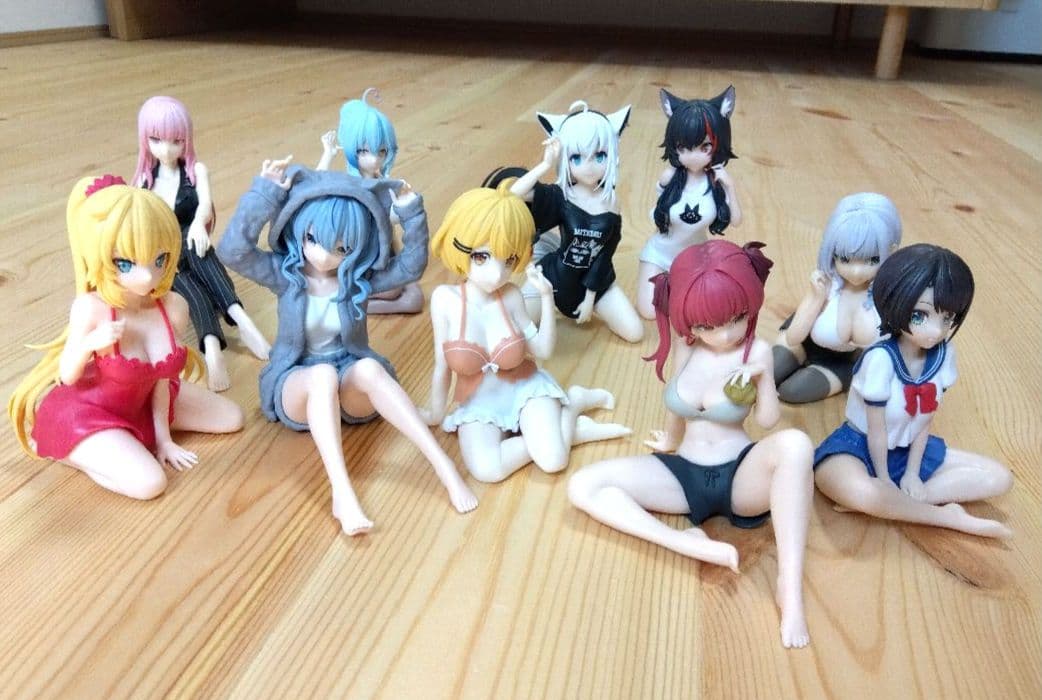 ホロライブ リラックスタイム フィギュア まとめ売り11体 - メルカリ