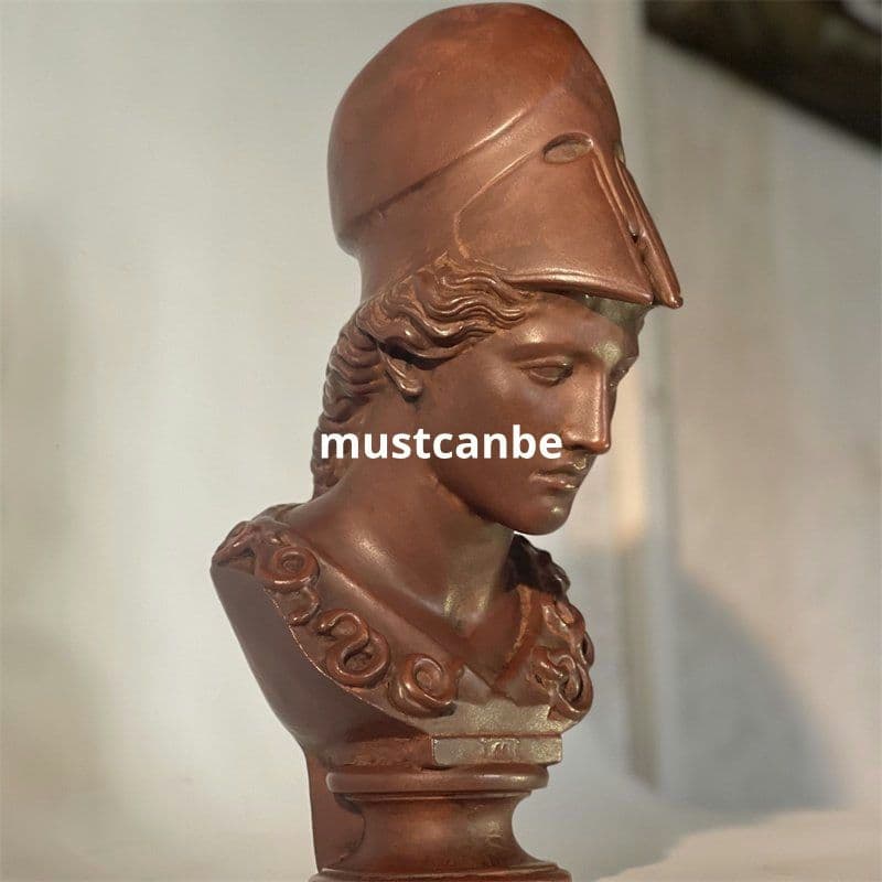 石像 アテナ像 知恵女神 リビング 玄関書斎 デスク 装飾品 工芸品 美術