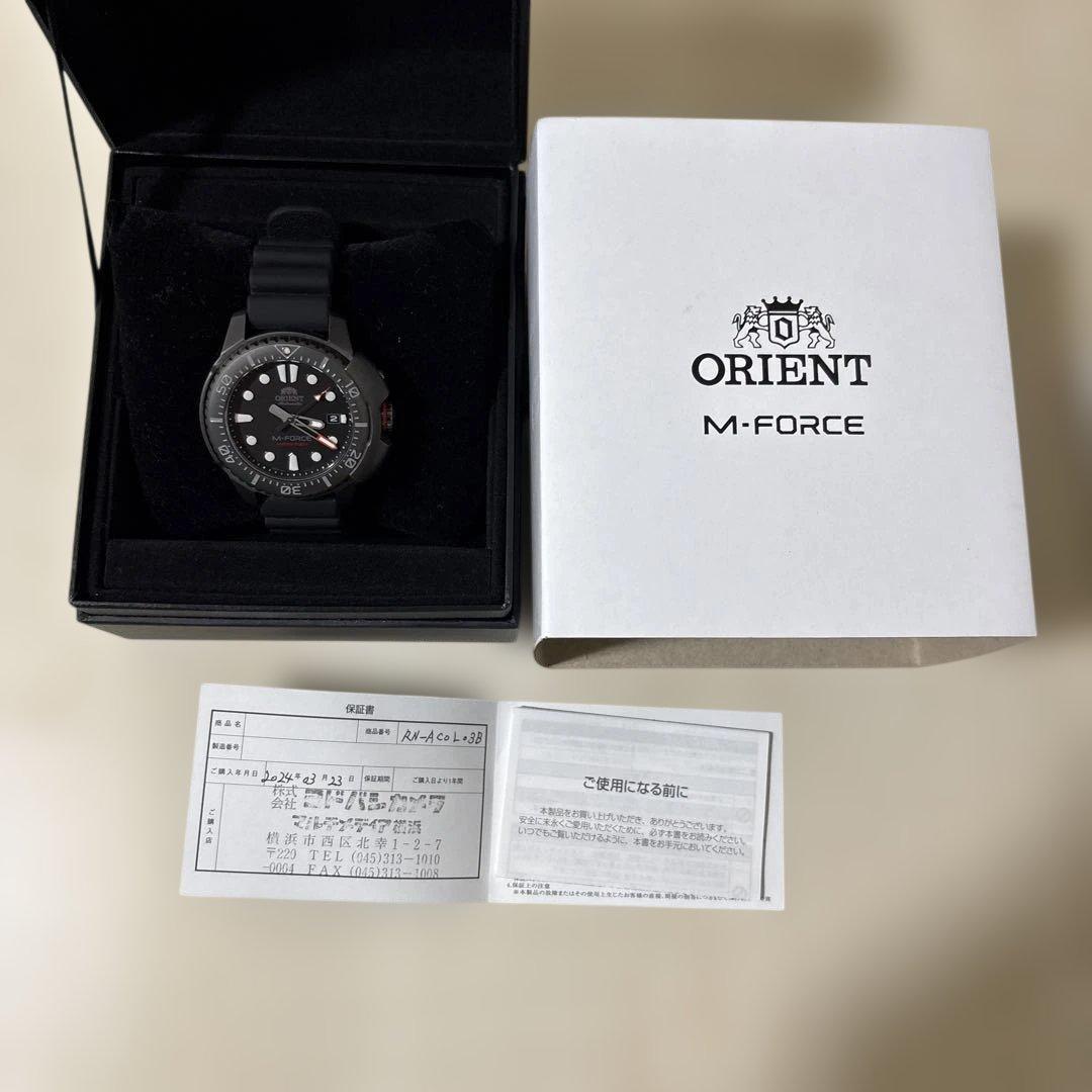 ち*ゲ様 ORIENT M-FORCE RN-AC0L03B