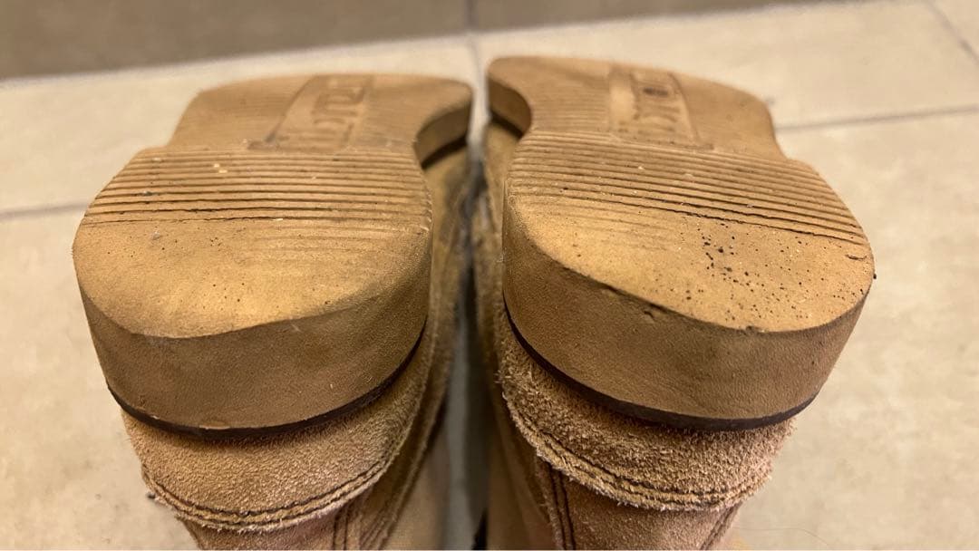 RASSELL MOCCASIN SAFARI サファリ ベージュ スエード