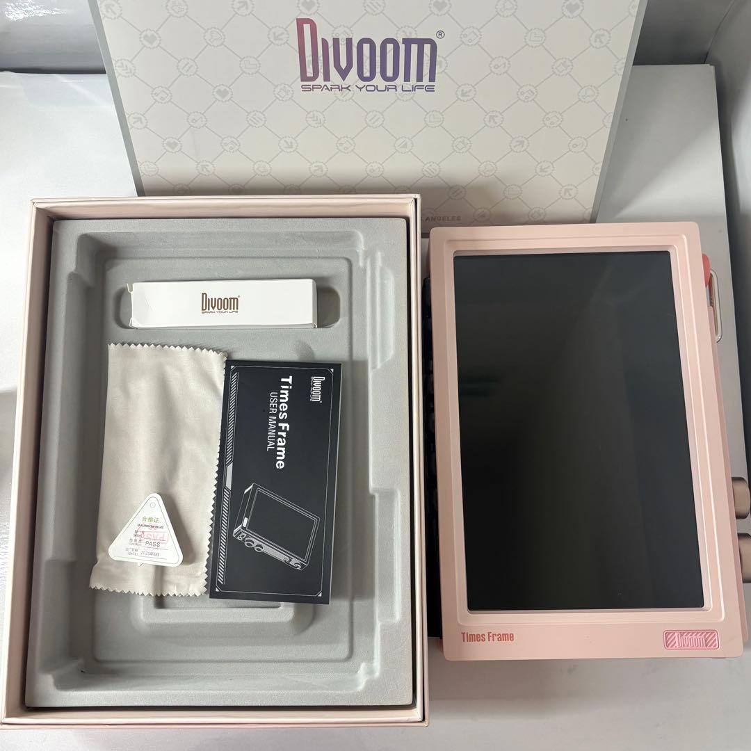 即日配送】Divoom Times Frame スマートフォトフレーム