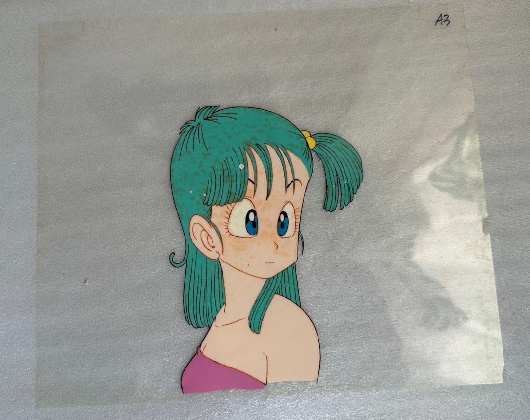 ドラゴンボール　セル画　ブルマ