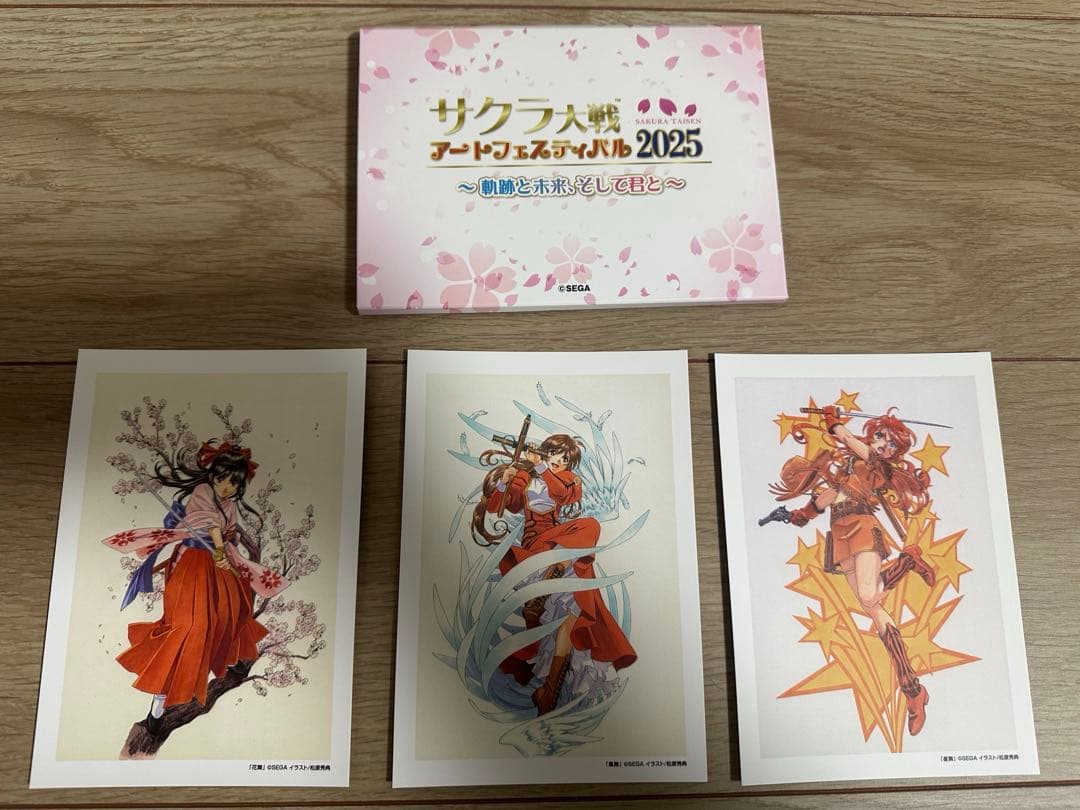 サクラ大戦 アートフェス2025 カレンダー&ポストカードセット 松原秀典